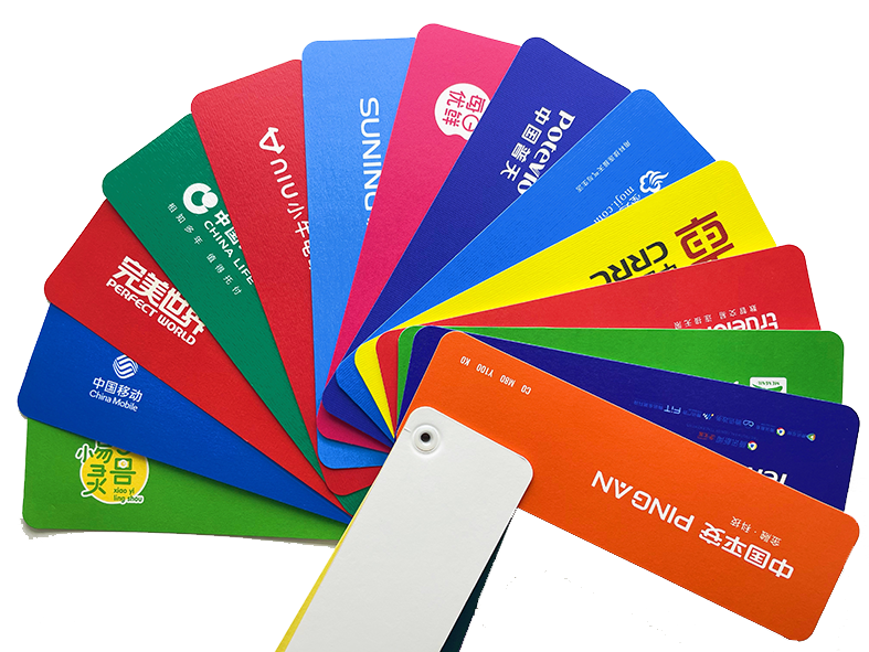 白色高档名片